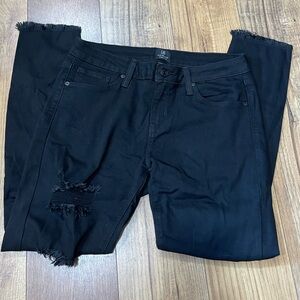 Black Ripped Skinny Jeans